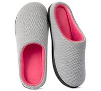 RockDove Chausson Original à Mémoire de Forme Deux Tons pour Femmes, 42/43 EU, gris et rose