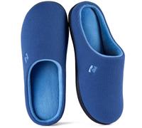 RockDove Chausson Original à Mémoire de Forme Deux Tons pour Femmes, 42/43 EU, Noir et Saphir