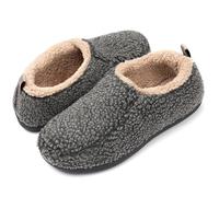 RockDove Chaussons Nomad avec mousse à mémoire de forme pour homme, Gris, 42.5/43.5 EU