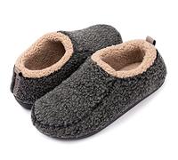 RockDove Chaussons Nomad avec mousse à mémoire de forme pour homme, Noir, 44/45 EU