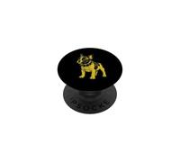 Rocker Bouledogue Français Punk Frenchie Rock and Roll Musique Chien PopSockets PopGrip Adhésif