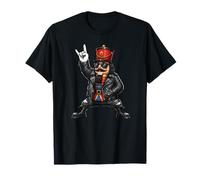 Rocker Casse-Noisette Motard de Noël Heavy Metal T-Shirt