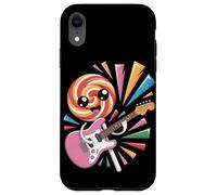 Rocker Chords Lollipop Kawaii Punk Coque pour iPhone XR