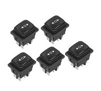 Rocker Commutateur Rocker Switc 5pcs Rocker Commutateur Boat Type 6 Broches 3 Position Bilatérale R AC125V / AC250V Un Rocker d'expérience de Jeu pour Les Terminaux Assure l'interrupteur Conçu par