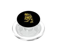 Rocker Frog Punk Metal Rock and Roll Musique Grenouille Crapaud PopSockets PopGrip pour MagSafe