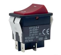 Rocker Switch 20A 250V DPST 4-Pin for Table Saw(1PCS)