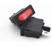 Rocker Switch 5pcs KCD1-110 1 de 0x22mm Black Super Thin NON/Interrupteur d'alimentation petit instrument à 2 broches(R)