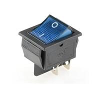 Rocker Switch ON-OFF 2 Position 4 Pins / 6 Pins Electrical equipment With Light Power Switch 16A 250VAC/ 20A 125VAC NWPNLXEA(Blau,4 Pin)