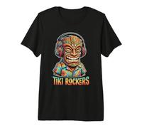 Rocker Tiki T-Shirt Haut de Gamme