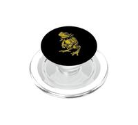 Rocker Toad Punk Metal Rock and Roll Music Frog PopSockets PopGrip pour MagSafe