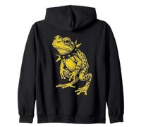 Rocker Toad Punk Metal Rock and Roll Music Frog Sweat à Capuche