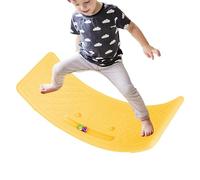 Rocker Wobble, Wobble Balance Board | Tableau d'apprentissage d'équilibre incurvé à extrémité ouverte - Tableau d'entraînement oscillant pour l'intérieur, la maison, la maternelle, l'arrière-cour et l