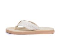 Rocket Dog Adios Womens Beige Webbing Flip Flop, Webbing Double Cream, 37