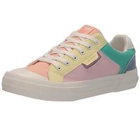 Rocket Dog Baskets Cheery Comfort en Mousse pour Femme, Bloc de Couleurs Arc-en-Ciel, 40 EU