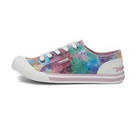 Rocket Dog - Chaussures décontractées Jazzin - Femme (36 FR) (Rose/Multicolore)