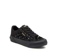 Rocket Dog Cheery Comfort Baskets avec Semelle en Mousse pour Femme, Paillettes Noires., 39 EU