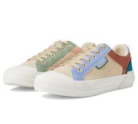 Rocket Dog Cheery Dexter Womens Tan Canvas, Block Periwinkle, 40 EU