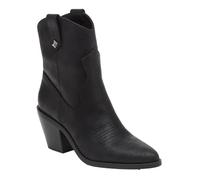 Rocket Dog Bottine Femme Plume – Noir – Faux cuir – 36 EU