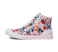 Rocket Dog Baskets Jazzin Hi pour Femme, Malden White, 39 EU, Blanc Malden, 39 EU