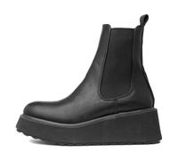 Rocket Dog Heyday Womens Black Platform Ankle Boot, Noir, 6.5 UK