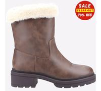 Rocket Dog Idée Classique Femmes Décontracté Créateur Mode Mi Bottes Noir