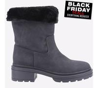 Rocket Dog Idée Classique Femmes Décontracté Créateur Mode Mi Bottes Noir