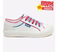 Rocket Dog Jazzin Grande Années 12A Femmes Mode Créateur Baskets Blanc