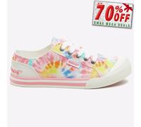 Rocket Dog Jazzin Tucker Femmes Classique Décontracté Mode Chaussures Toile