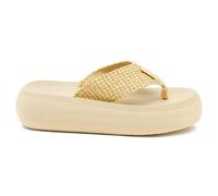 Rocket Dog Sandy Raffia Sandales Plates Pour Femmes Mode Décontractée Beige