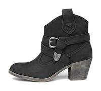 Rocket Dog – Santiags Satire Femme – Noir (Black A00) – Taille 37