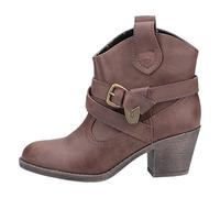 Rocket Dog Satire, Santiags Femme, (Dark Brown C03) , 38