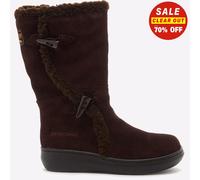 Rocket Dog Pente Daim Classique Femmes Mollet Mode Bottes Marron