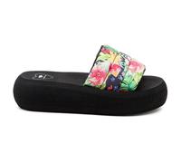 Rocket Dog Splash Bahama Sandales Plates De Mode Pour Femmes Noires
