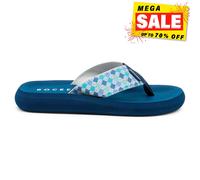 Rocket Dog Spotlight Knox Femmes Sandales Plateforme Géométriques Bleues