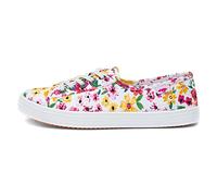 Rocket Dog Chow, Basket Femme, Blanc Floral (White Multi) (White Multi), 38 EU
