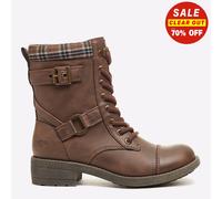 Rocket Dog Thunder Santee Bottes De Ville En Cuir Pour Femmes Marron
