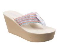 Rocket Dog - Tongs à rayures DIVER GROOVY - Femme (40 EUR) (Bubblegum) - UTFS5326 Bubblegum G