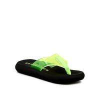 Rocket Dog Tongs Sunset Webbing pour femme, vert fluorescent, 5.5 UK