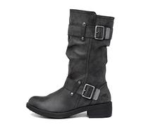 Rocket dog tRUMBLE bottes style biker pour femme, Noir (black Ag7), Taille 40