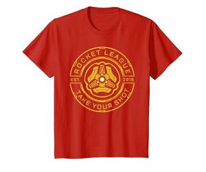 Rocket League, Take Your Shot, Enfants T-Shirt, Enfant, Rouge, 6 Ans