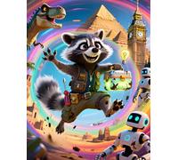 Rocket Raccoon and the Time-Traveling Lunchbox: An Out-of-This-World Adventure Through Time, Snacks, and Surprises!