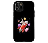 Rocket Space Rocket Space Shuttle Space Shuttle Spatial Oeufs Oreilles de Lapin Coque pour iPhone 11 Pro