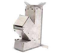 Rocket Stove Système d'emboîtement, Four pour Griller en Plein air, terrasse, Jardin, Camping pour Dutch Oven, poêles à Griller