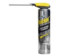 Rocket TT Spray lubrifiant super tube 450ml Rust Remover & Anti-Corrosion Maintenance Spray Huile pénétrante pour boulons grippés, outils, vélos et équipements de jardin Revêtement protecteur