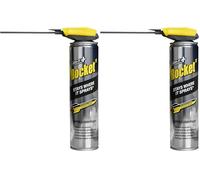 Rocket TT Spray lubrifiant super tube 450ml Rust Remover & Anti-Corrosion Maintenance Spray Huile pénétrante pour boulons grippés, outils, vélos et équipements de jardin Revêtement protecteur