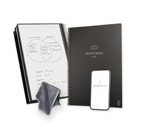 Rocketbook Core Carnet de Notes à Spirales Réutilisable, Taille Letter 21 cm x 29,7 cm, Noir - Pointillé, Connecté à l’Application, Effaçable, Couverture Durable, École, Travail et Projets Créatifs