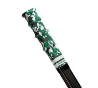 ROCKETGRIP Poignée de sport pour bâton de hockey sur glace - Poignées de hockey en tissu camouflage - Accessoires de hockey pour adultes et enfants (vert camouflage)