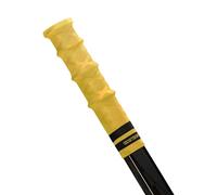 ROCKETGRIP Poignée sport pour crosse de hockey sur glace - Poignées en caoutchouc - Accessoire de hockey pour adultes et enfants (jaune - noir, junior/jeune)