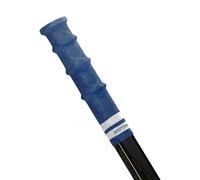 ROCKETGRIP Poignée sport pour crosse de hockey sur glace - Poignées en caoutchouc - Accessoire de hockey pour adultes et enfants (bleu - blanc, senior/intermédiaire)