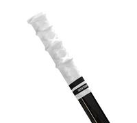 ROCKETGRIP Poignée sport pour crosse de hockey sur glace - Poignées en caoutchouc - Accessoire de hockey pour adultes et enfants (blanc - noir, senior/intermédiaire)
